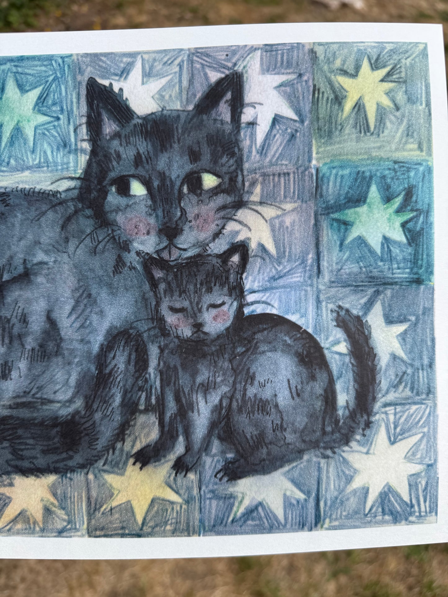 Momma Cat Print