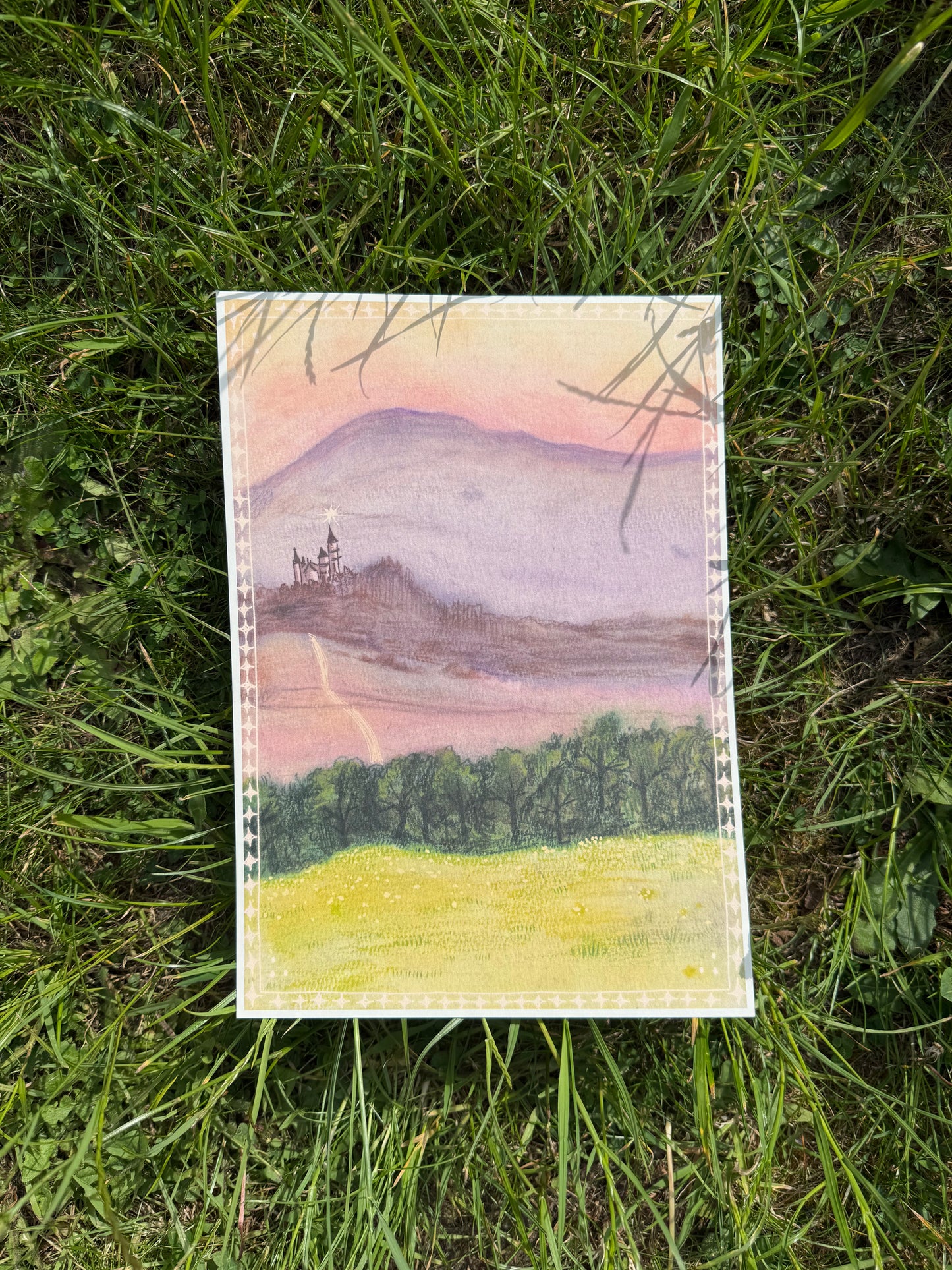 Faraway Castle Print