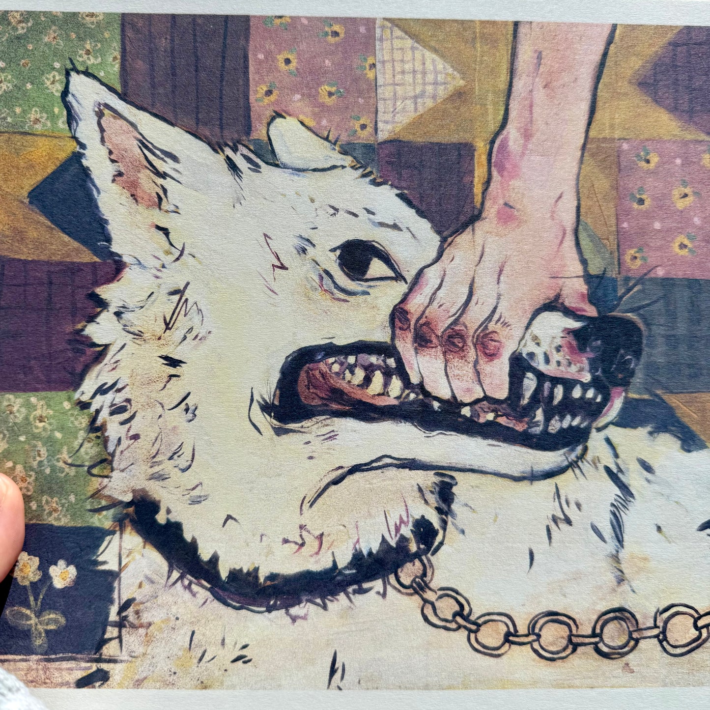 Dog Bite Print